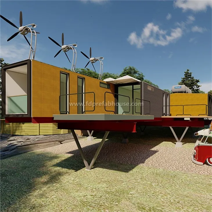 Combined Container House Sent To Australia